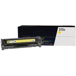 Zamiennik Toner CF382A YELLOW do HP Color LaserJet Pro MFP M 470, Pro MFP M 476 kompatybilny z oem HP 312A